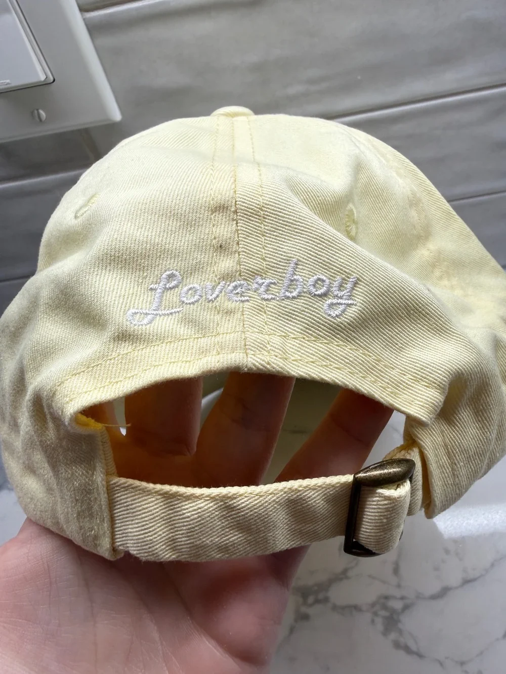 Loverboy Limoncello Yellow Adjustable Boat Hat